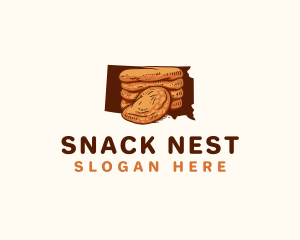 South Dakota Fry Bread logo design