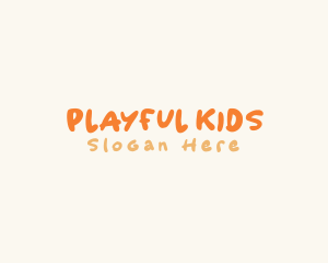 Fun Playful Daycare logo design