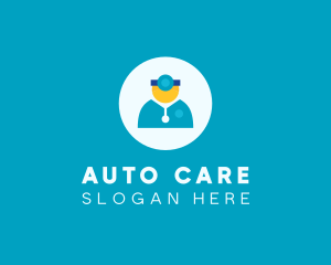 Medical Healthcare Nurse Doctor logo design