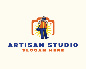 Photographer Camera Studio logo design