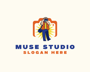 Photographer Camera Studio logo design