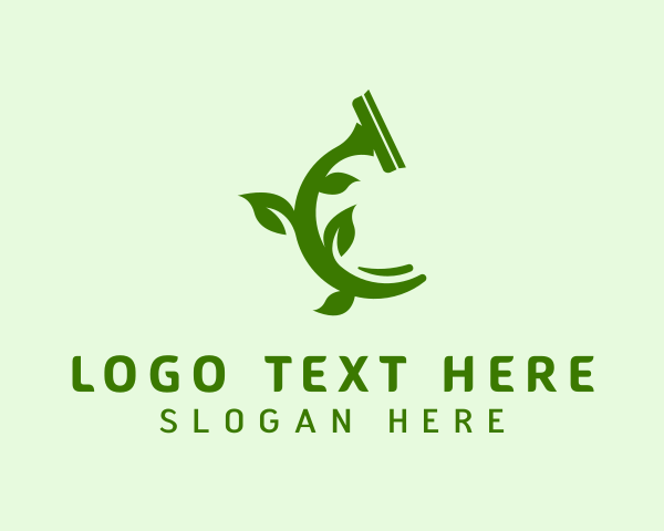 Deep Clean logo example 2