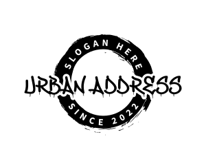 Urban Streetwear Wordmark logo design