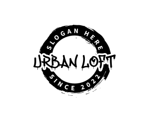 Urban Streetwear Wordmark logo design