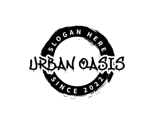 Urban Streetwear Wordmark logo design