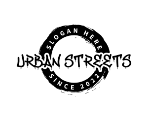 Urban Streetwear Wordmark logo design