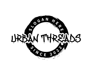 Urban Streetwear Wordmark logo design