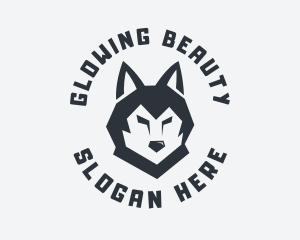 Alpha Wolf Animal logo