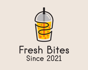 Fresh Juice Beverage logo design