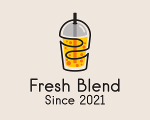 Fresh Juice Beverage logo design