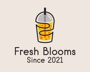 Fresh Juice Beverage logo design