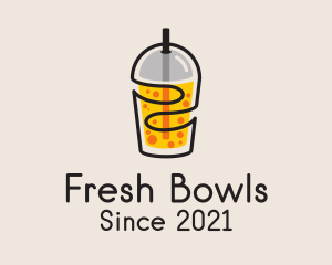 Fresh Juice Beverage logo design