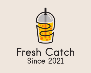 Fresh Juice Beverage logo design