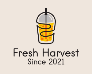 Fresh Juice Beverage logo design