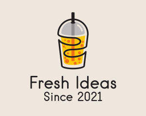 Fresh Juice Beverage logo design