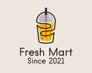 Fresh Juice Beverage logo design