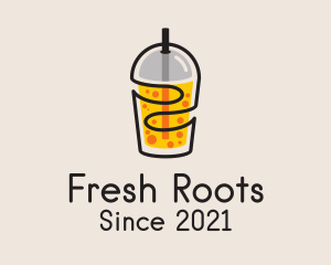 Fresh Juice Beverage logo design