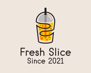 Fresh Juice Beverage logo design