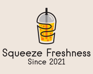 Fresh Juice Beverage logo design