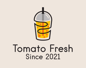 Fresh Juice Beverage logo design