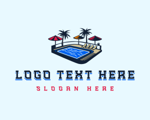 Swimming Pool Resort logo