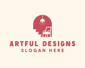 Interior Design Furnishing Furniture logo design