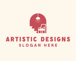 Interior Design Furnishing Furniture logo design