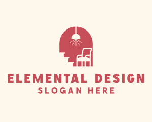 Interior Design Furnishing Furniture logo design