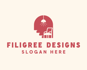 Interior Design Furnishing Furniture logo design