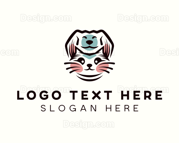 Dog & Cat Veterinary Logo