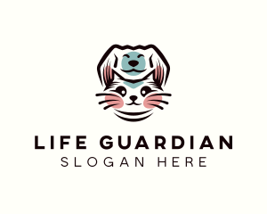 Dog & Cat Veterinary Logo