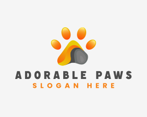 Modern Paw Veterinary logo design