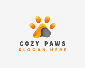 Modern Paw Veterinary logo design