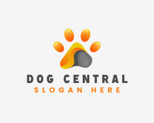 Modern Paw Veterinary logo design