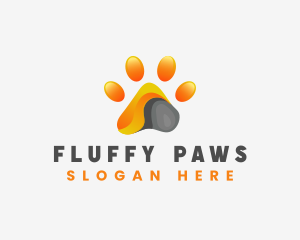 Modern Paw Veterinary logo design