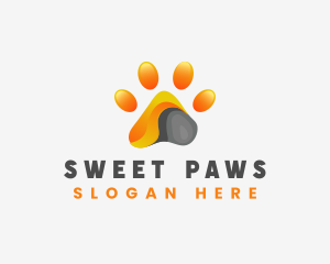 Modern Paw Veterinary logo design