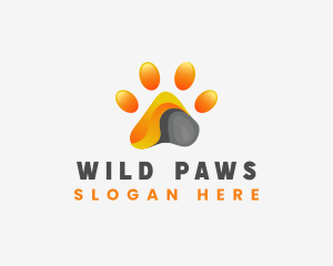 Modern Paw Veterinary logo design