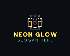 Neon Beer Bar  logo
