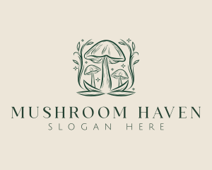 Mushroom Nature Fungus logo