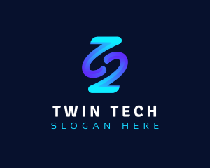 Business Brand Double Number 2 logo