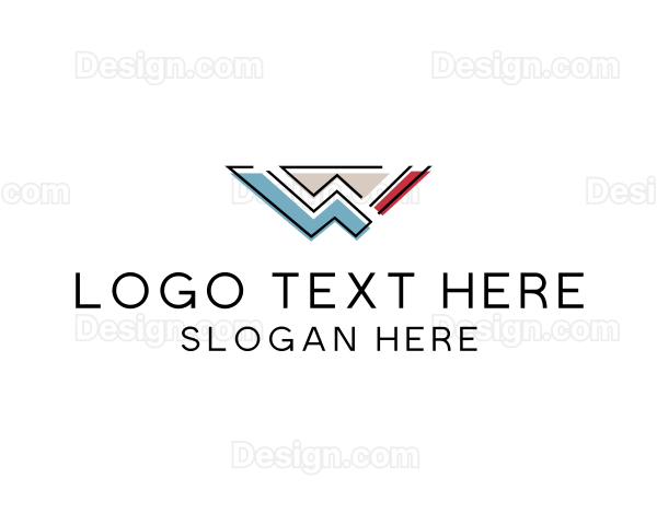 Creative Studio Letter W Logo