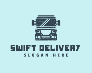 Trucking Automotive Delivery logo design