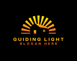 Sun Light House logo design