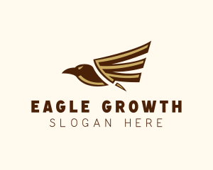 Bronze Eagle Wings  logo design