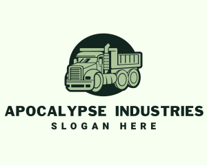 Industrial Construction Truck logo design