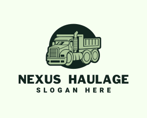 Industrial Construction Truck logo design