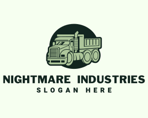 Industrial Construction Truck logo design