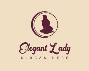 Sensual Lady Model logo design