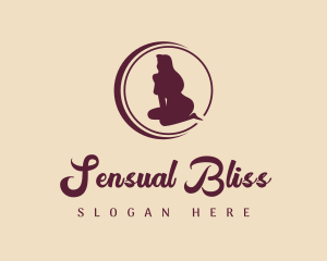 Sensual Lady Model logo design