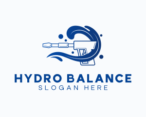 Hydraulic Pressure Washer logo design